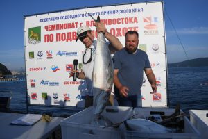 Чемпионат Владивостока по подводной охоте 2